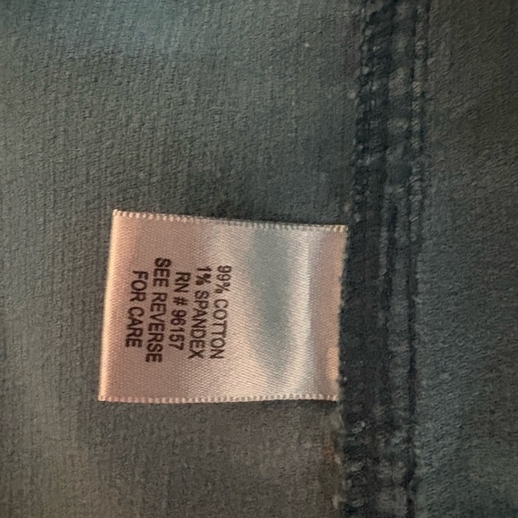 Bill Blass Teal Corduroy Blazer - Picture 4 of 4